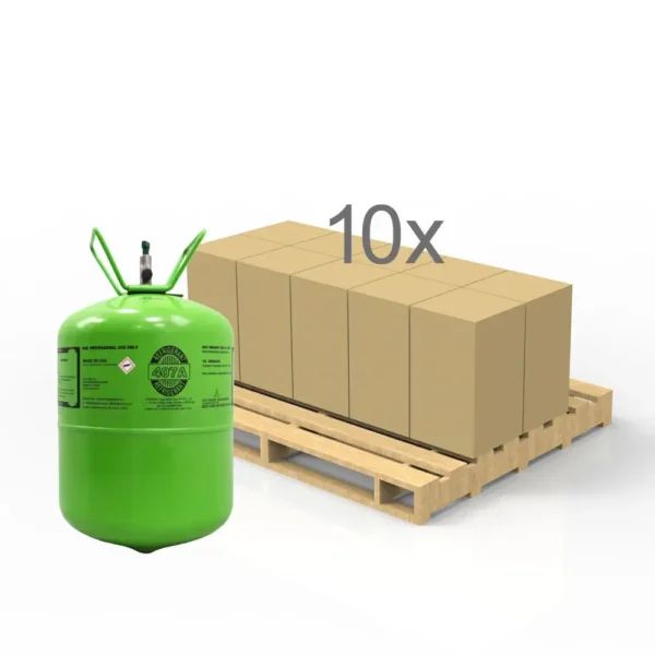 R407A Refrigerant 25 LBS QTR PALLET (10 Cylinders)